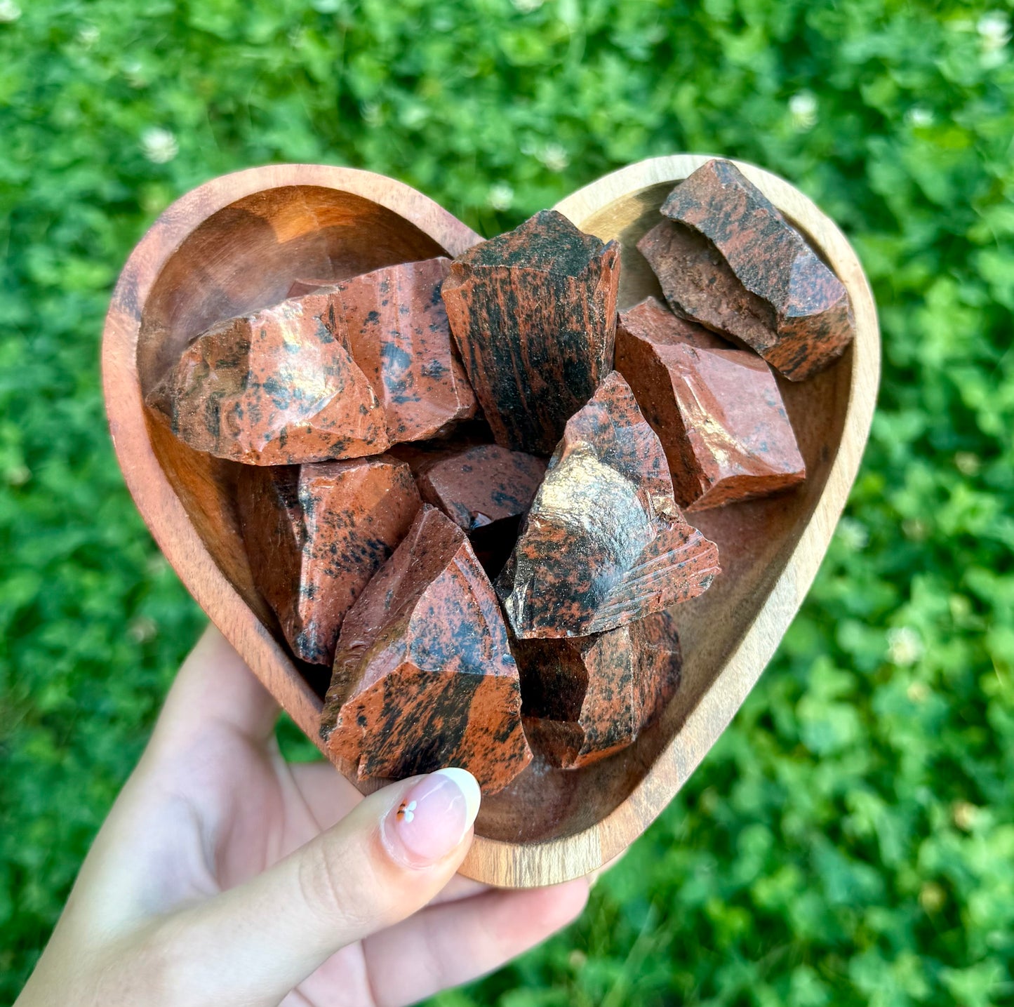 Mahogany Obsidian raws
