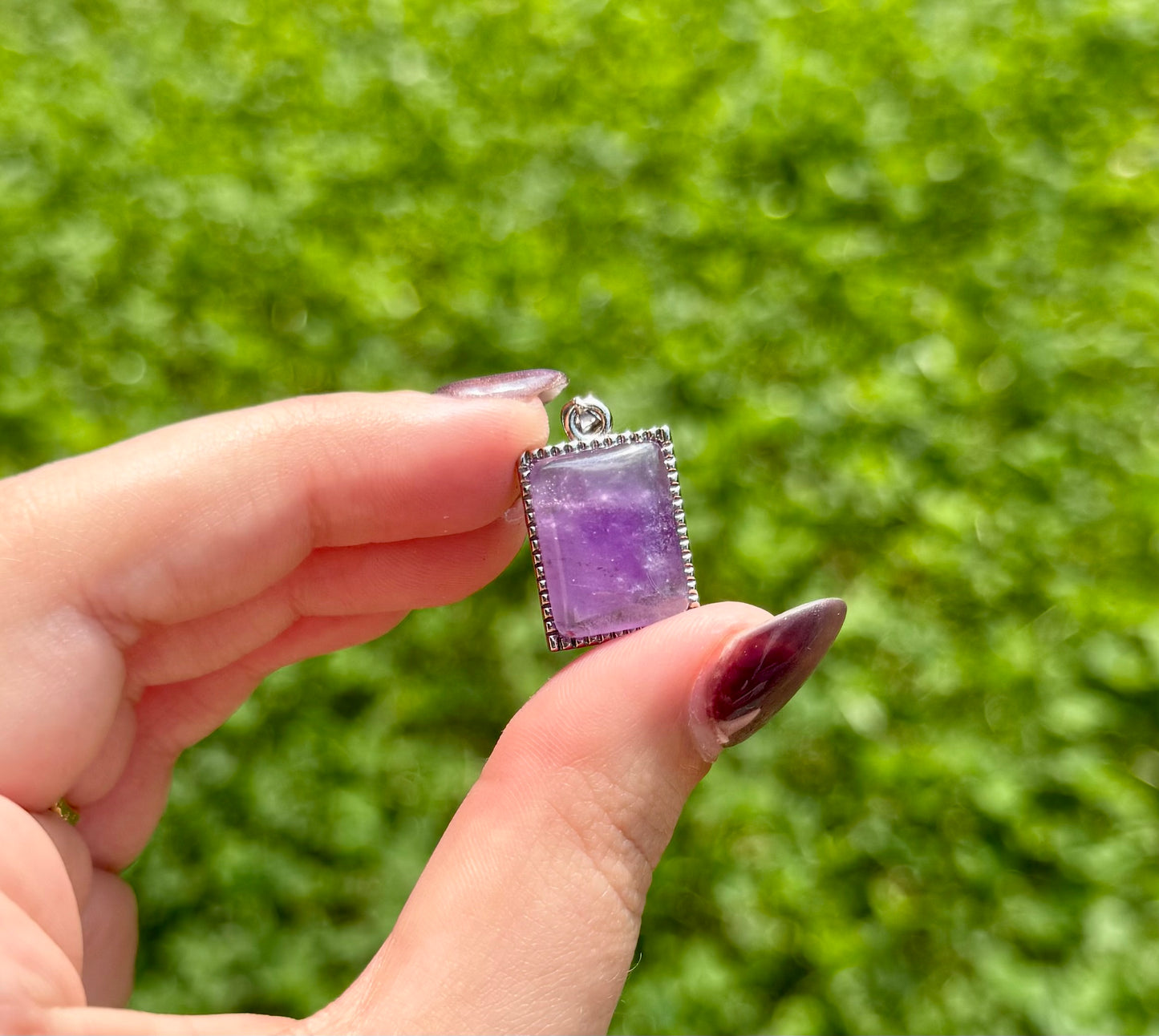 Amethyst pendant