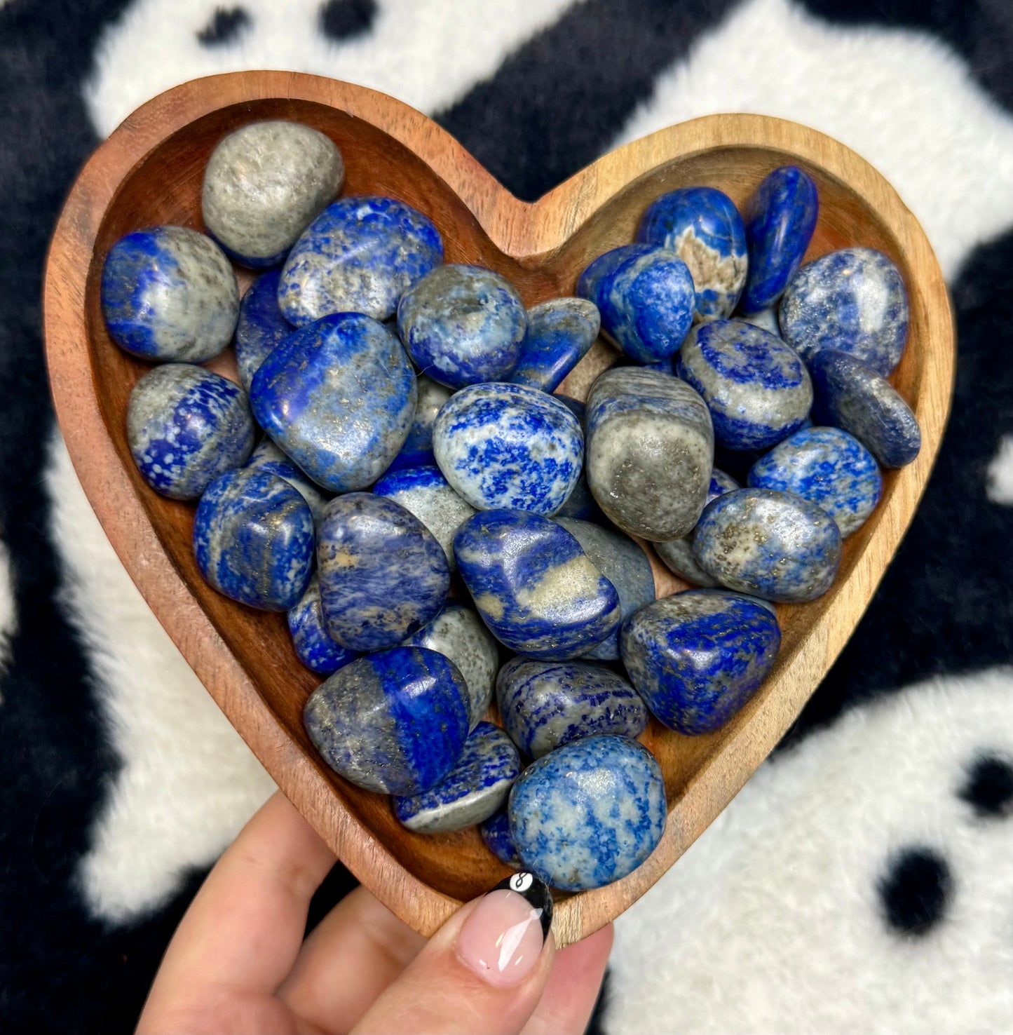 Lapis lazuli tumbles