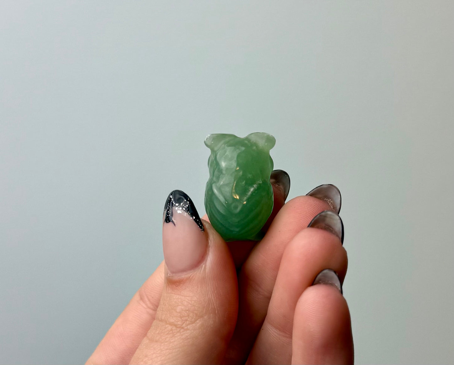 Owl carving