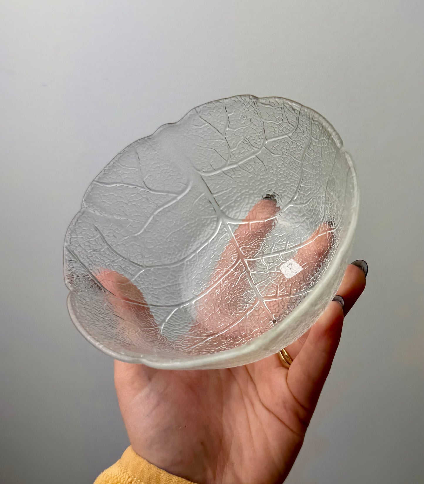 Leaf bowl thrifted find