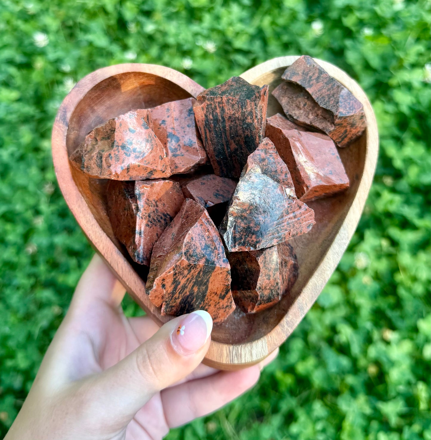 Mahogany Obsidian raws