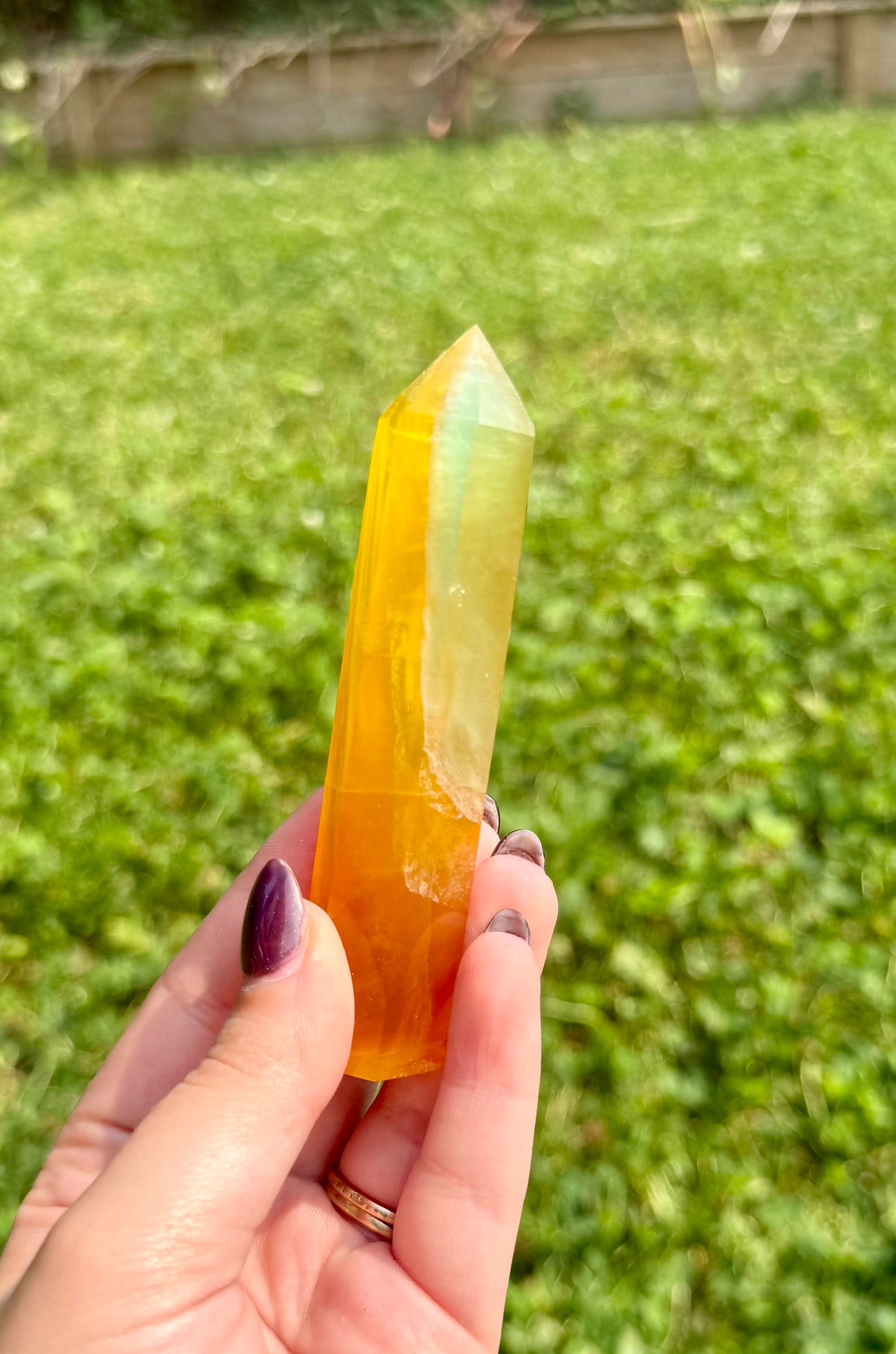 Fluorite tower