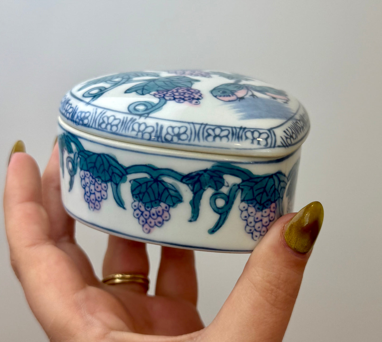 Heart trinket box thrifted find