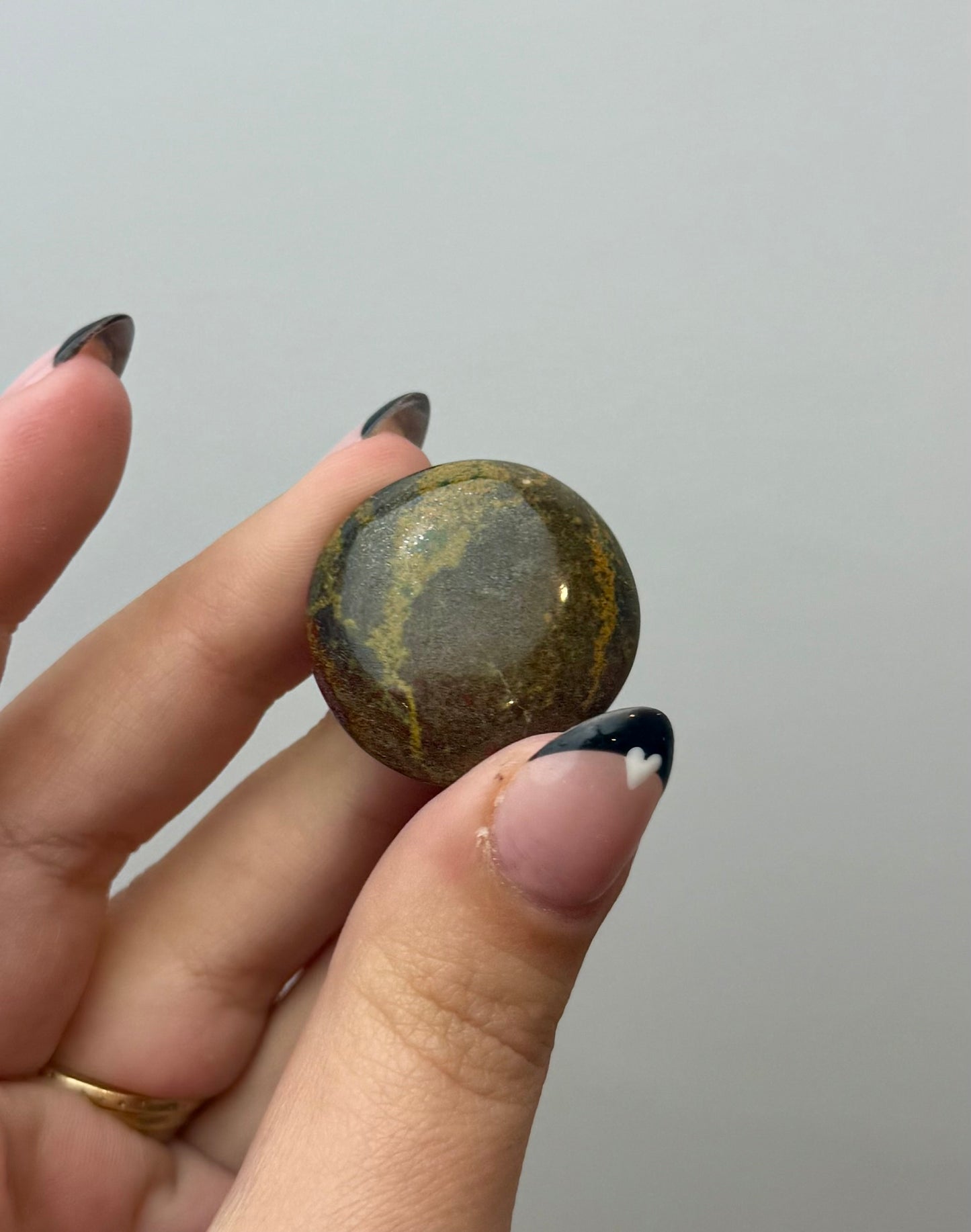 Ocean jasper flat stone