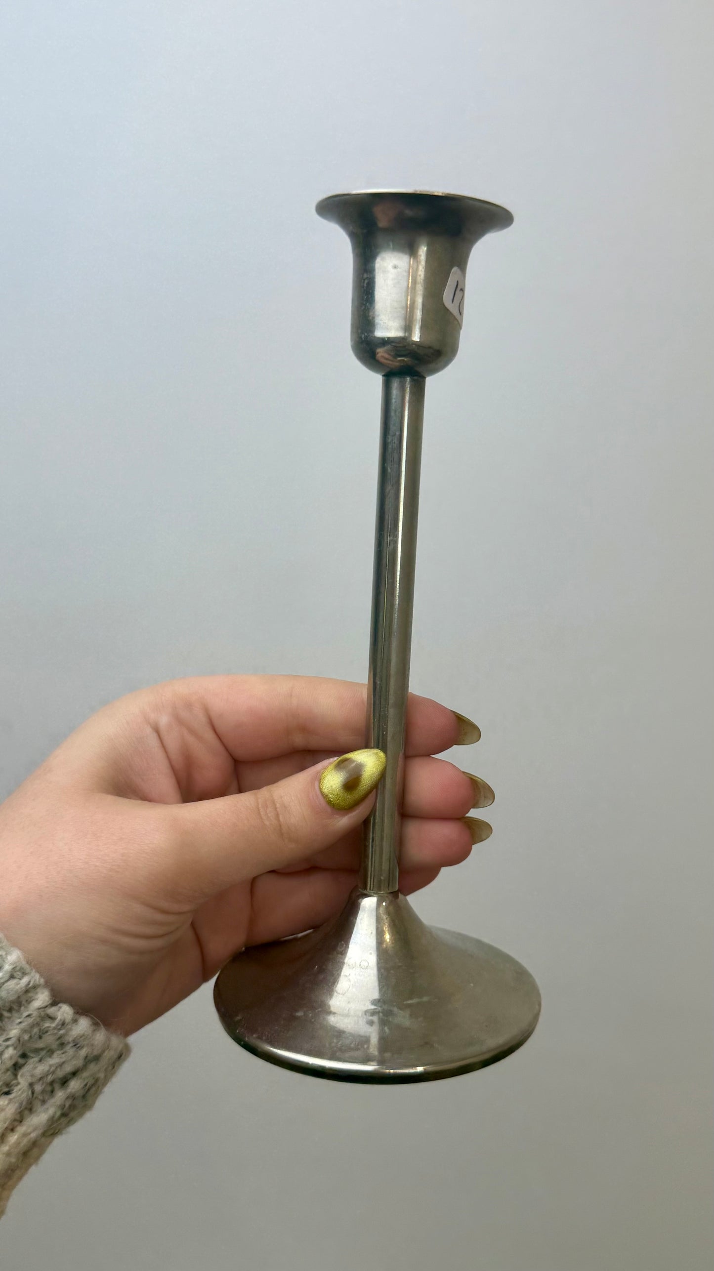 Candle stick/sphere stand thrifted