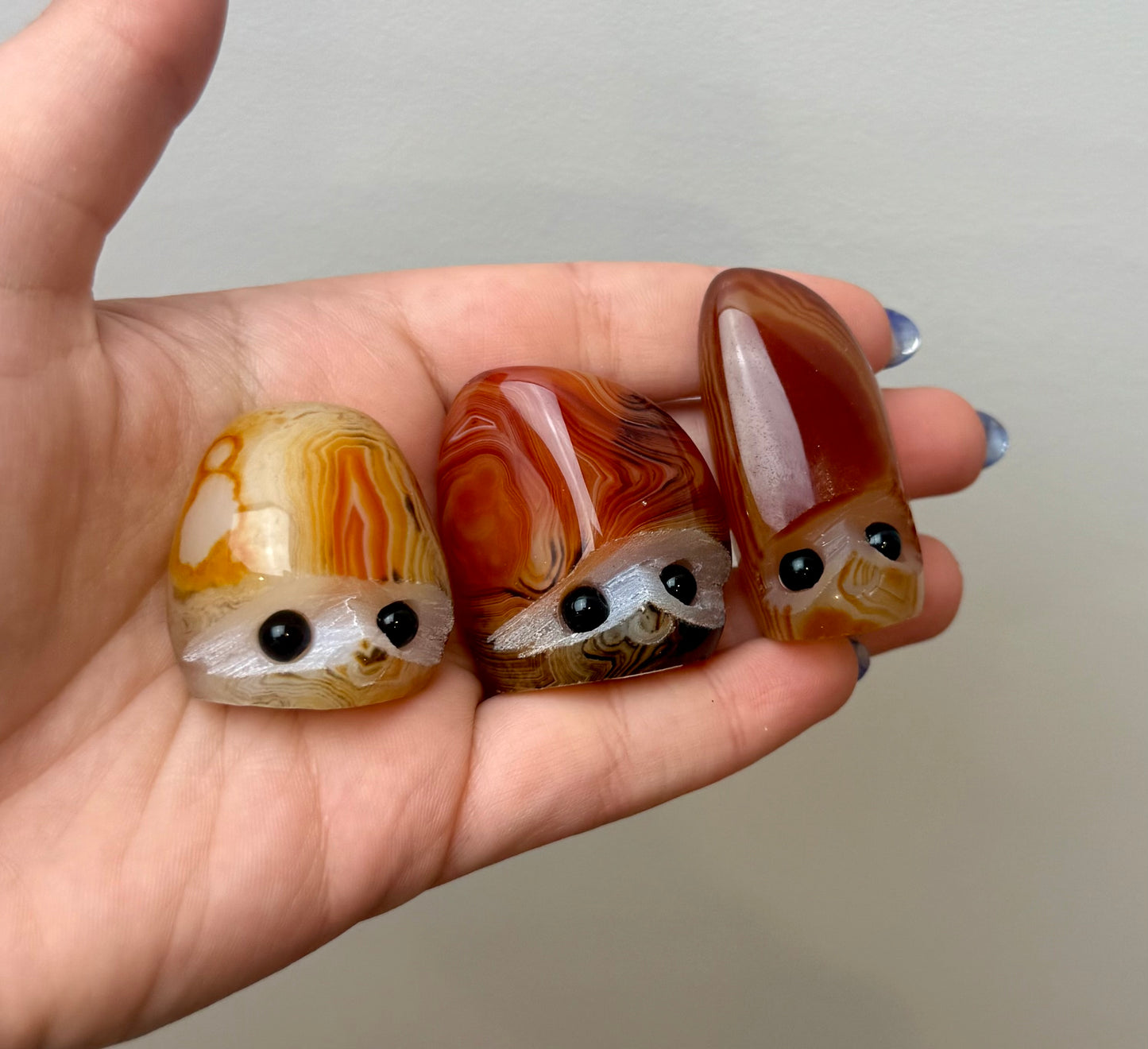 Sardonyx pebble pets