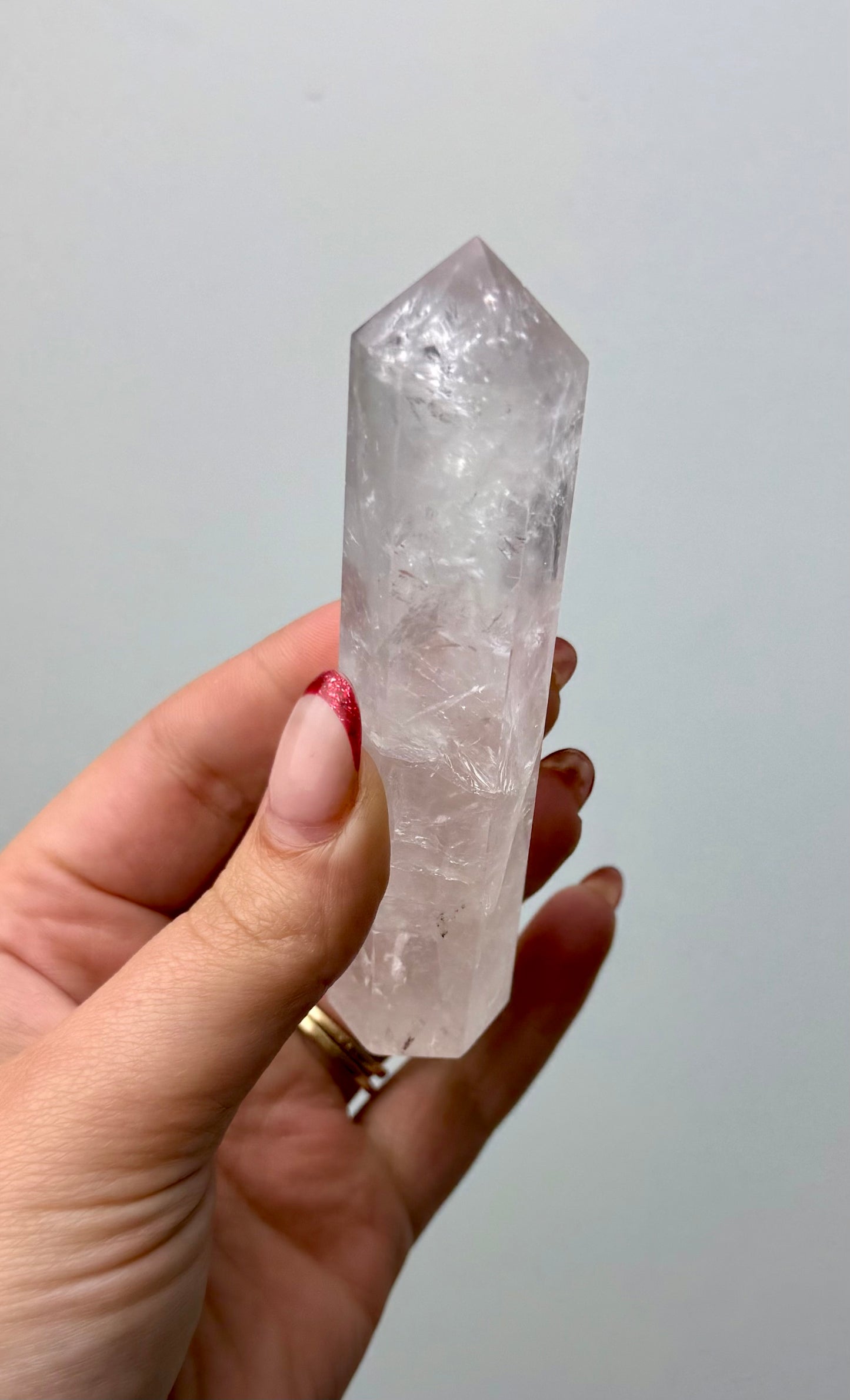 Clear Quartz tower