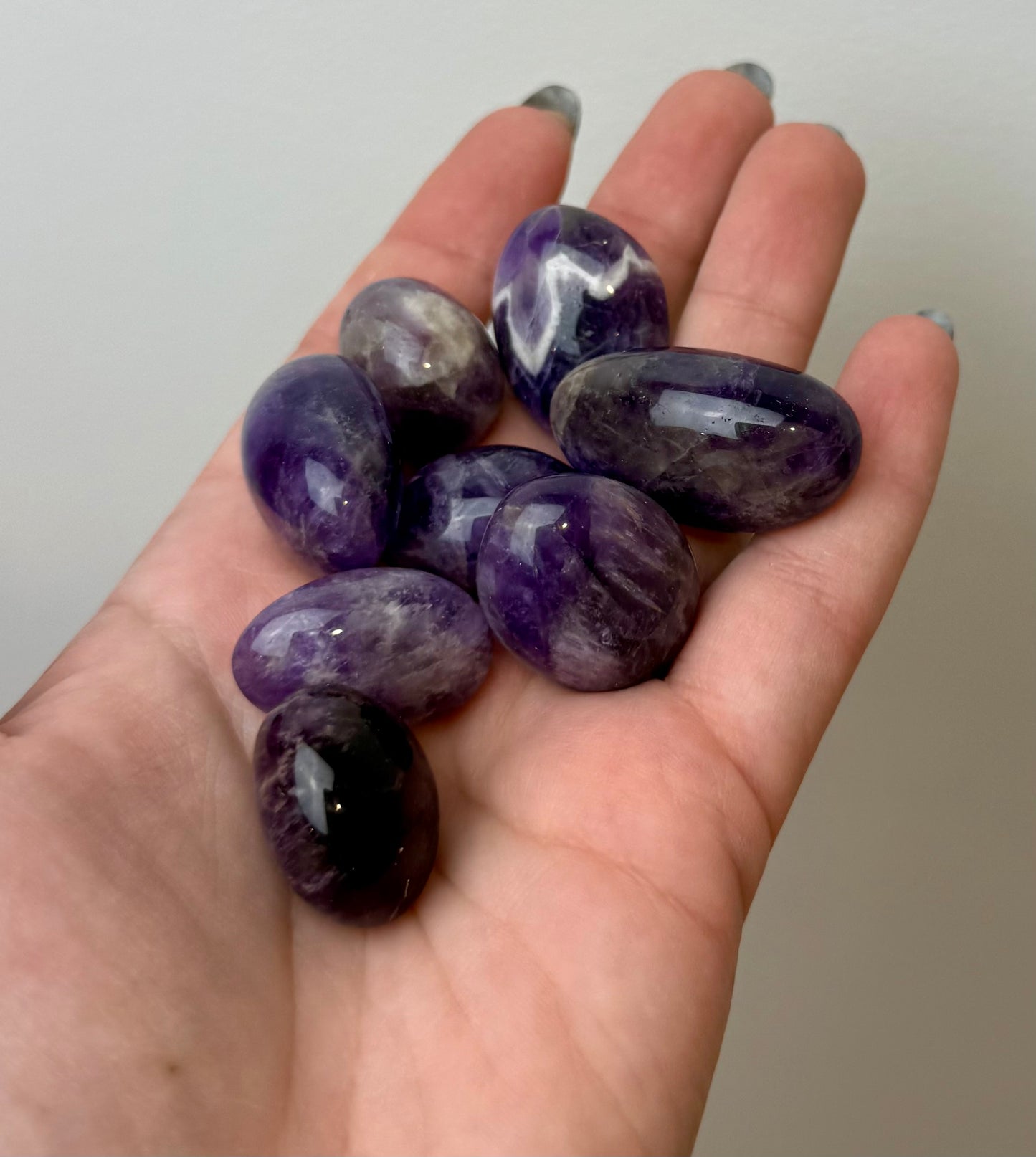 Amethyst tumbles