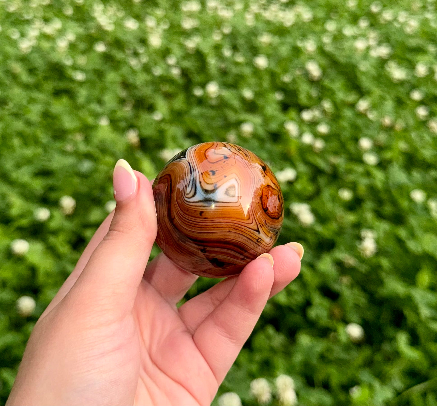Sardonyx sphere