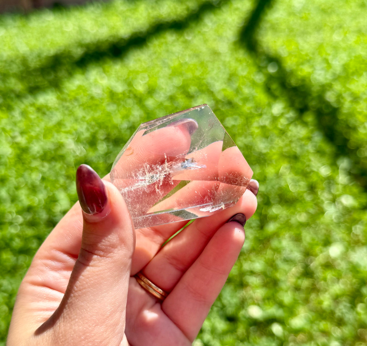 Light smoky Quartz freeform