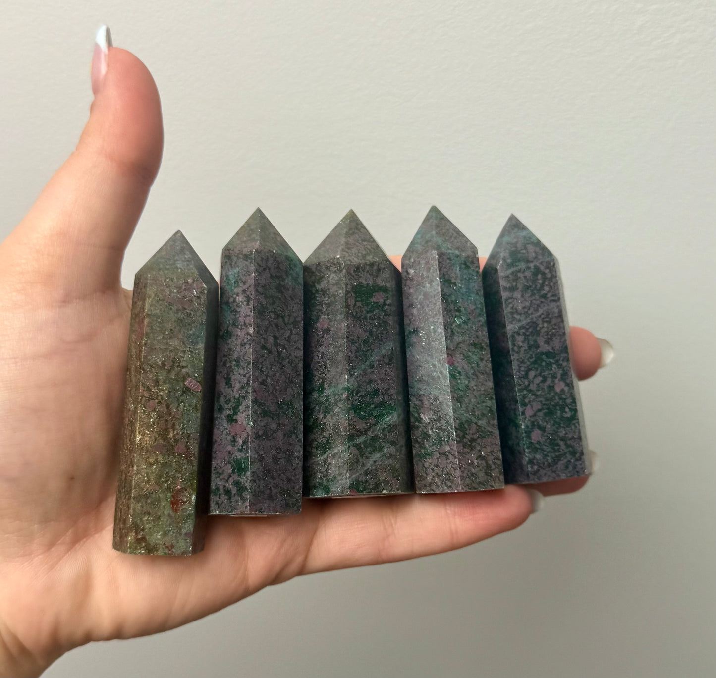 Ruby kyanite towers