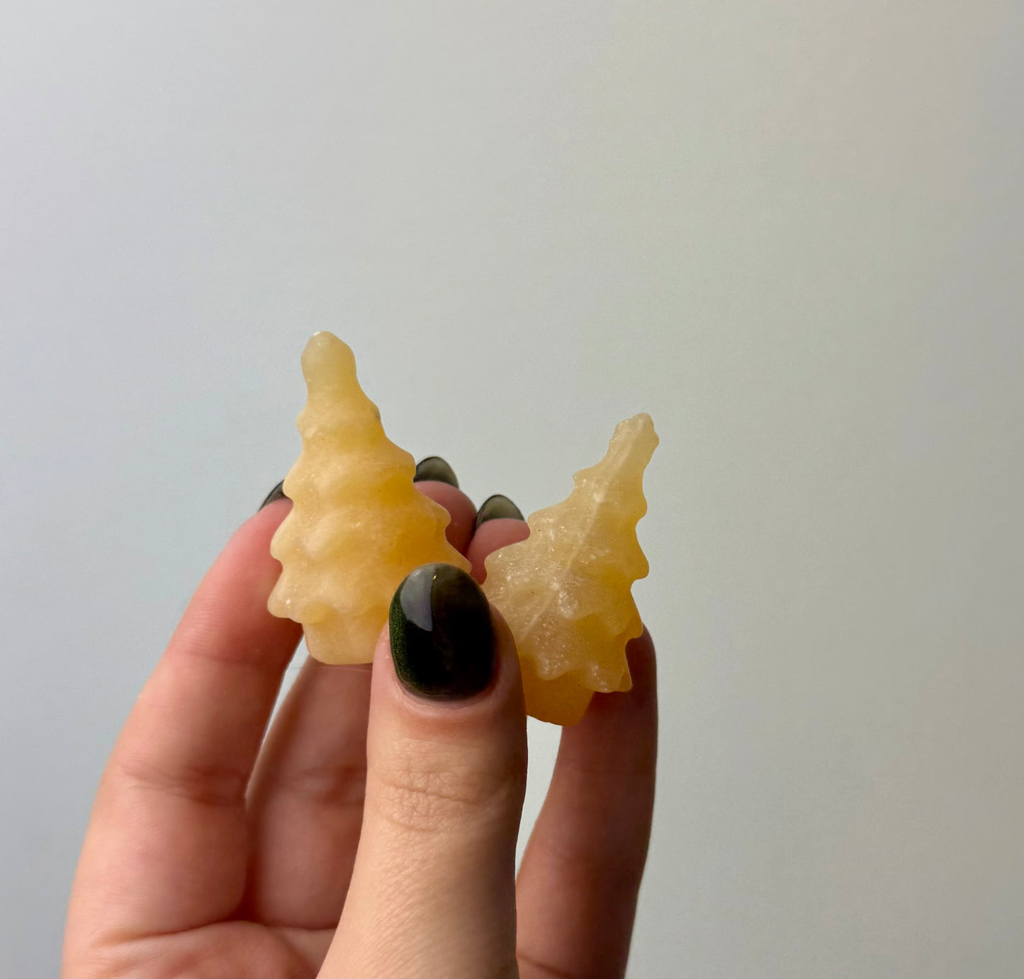 Christmas tree carvings