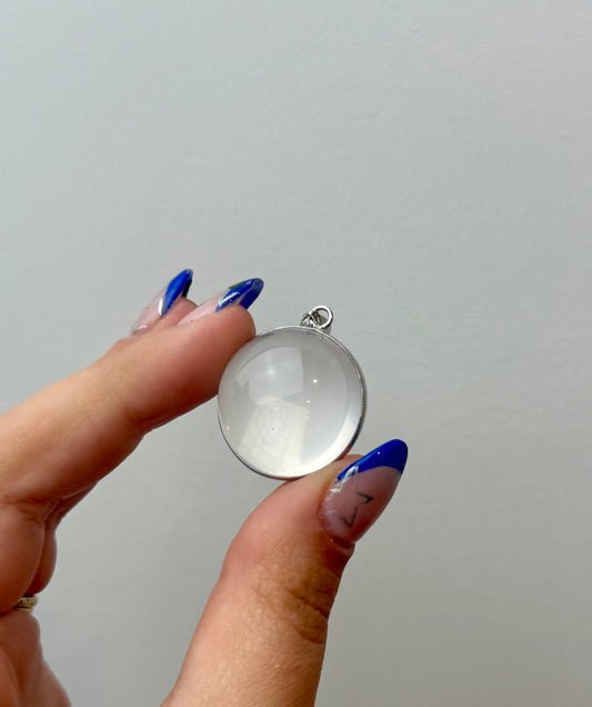 Girasol quartz pendant