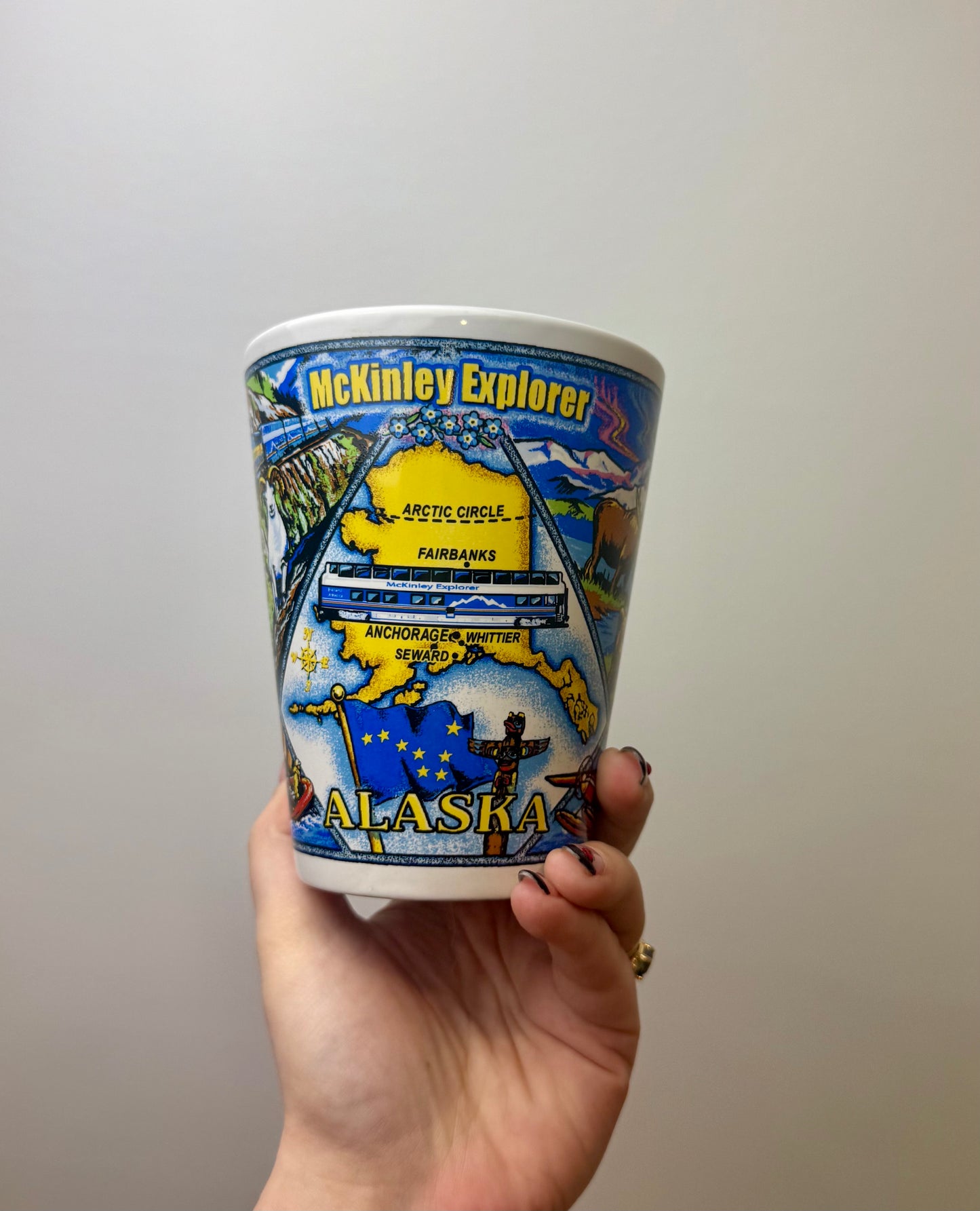 McKinley Explorer Alaska mug thrifted find