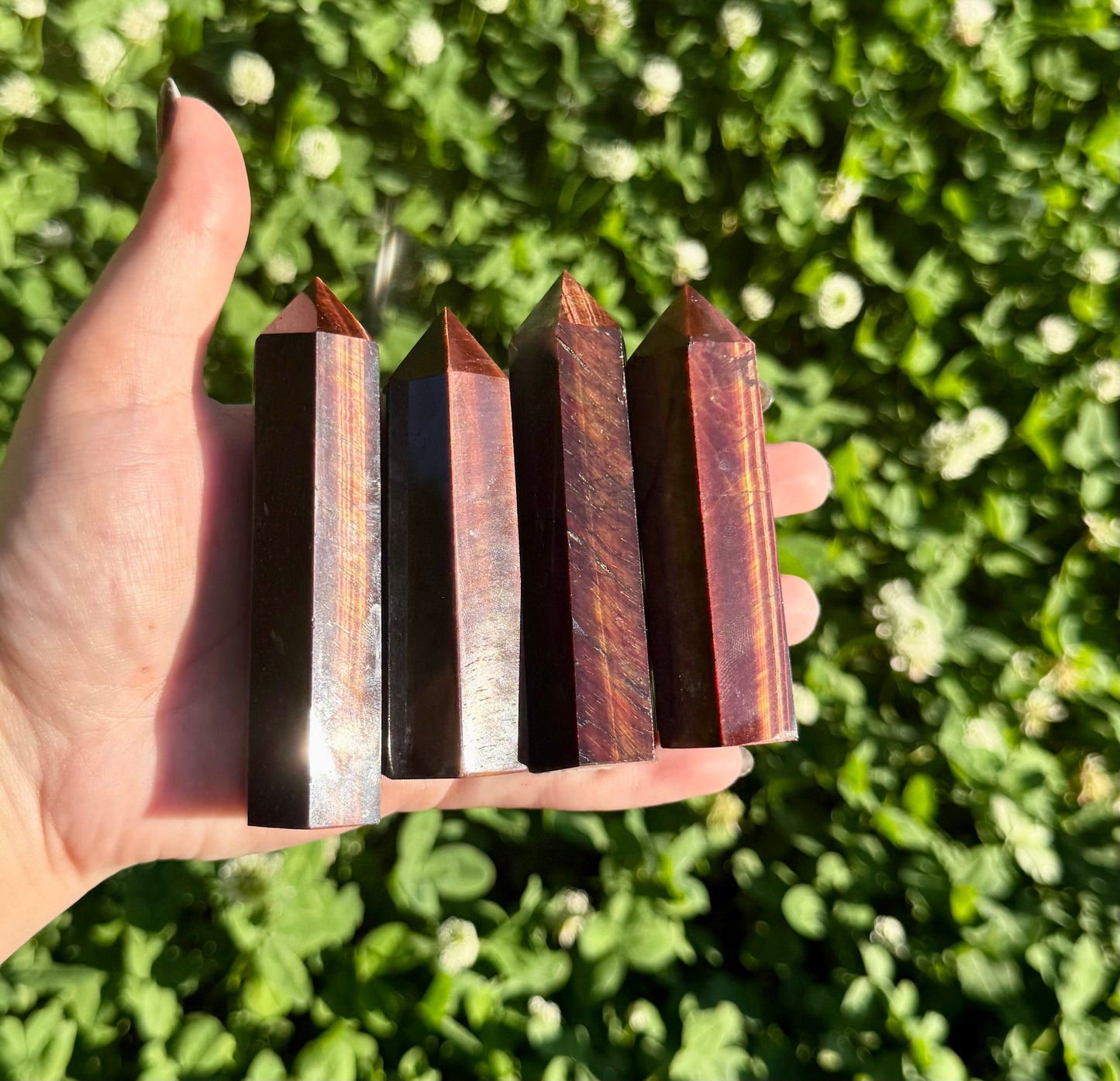 Red tigers eye towers