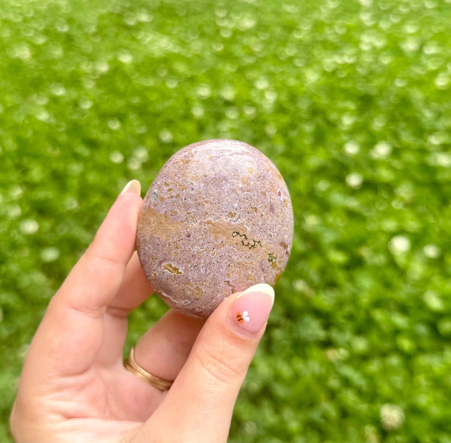 Ocean jasper palm stone