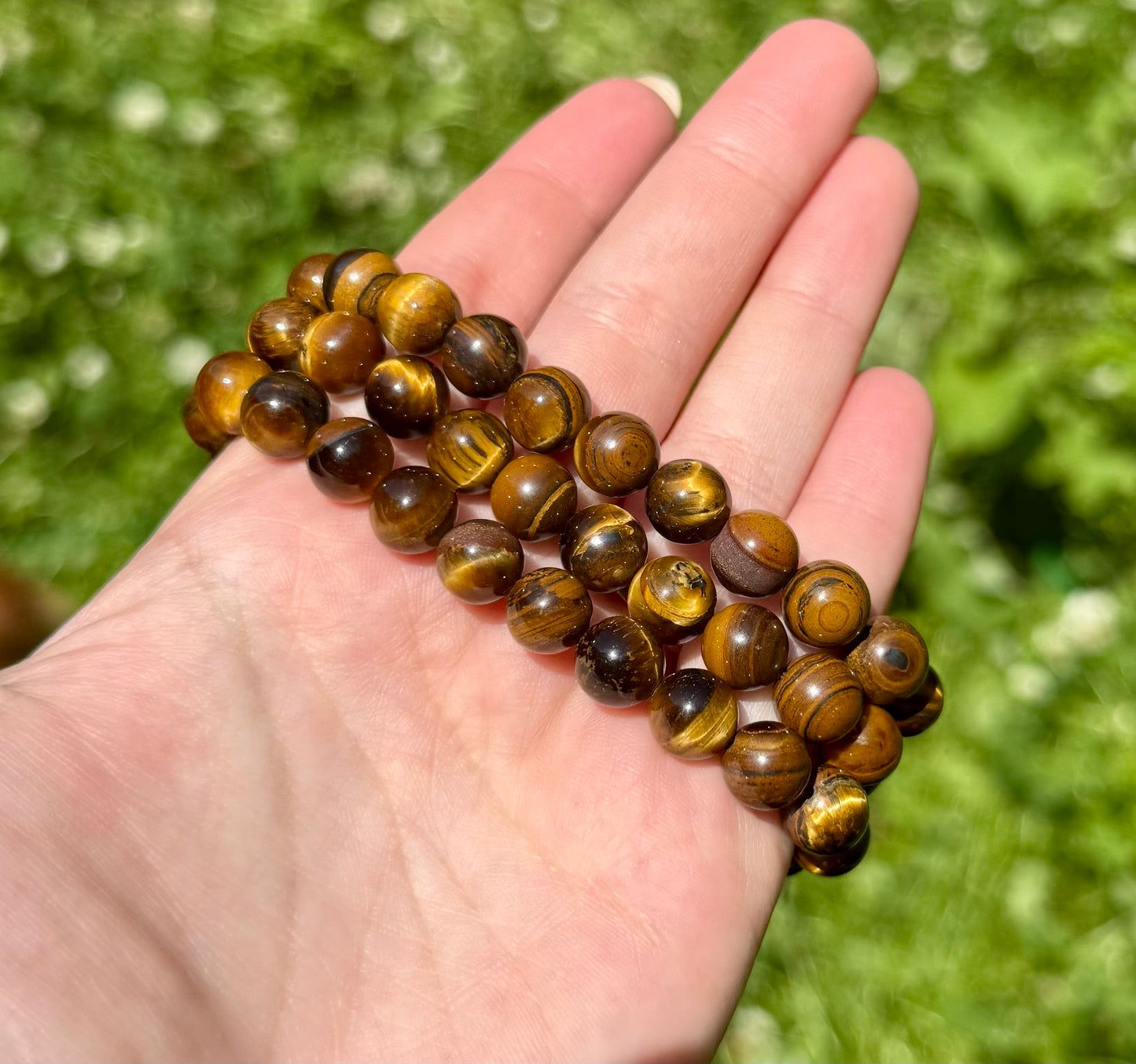 Tigers eye bracelets