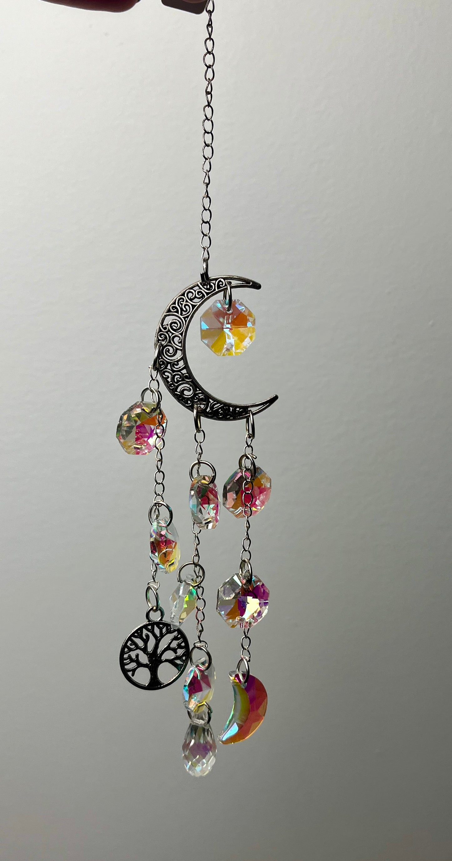 Suncatcher moon man made