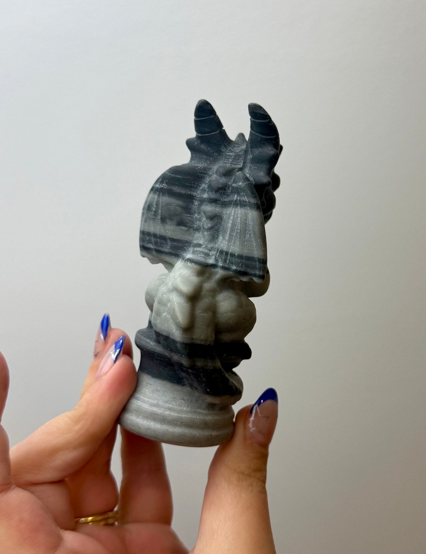 Taiji jade dragon carving