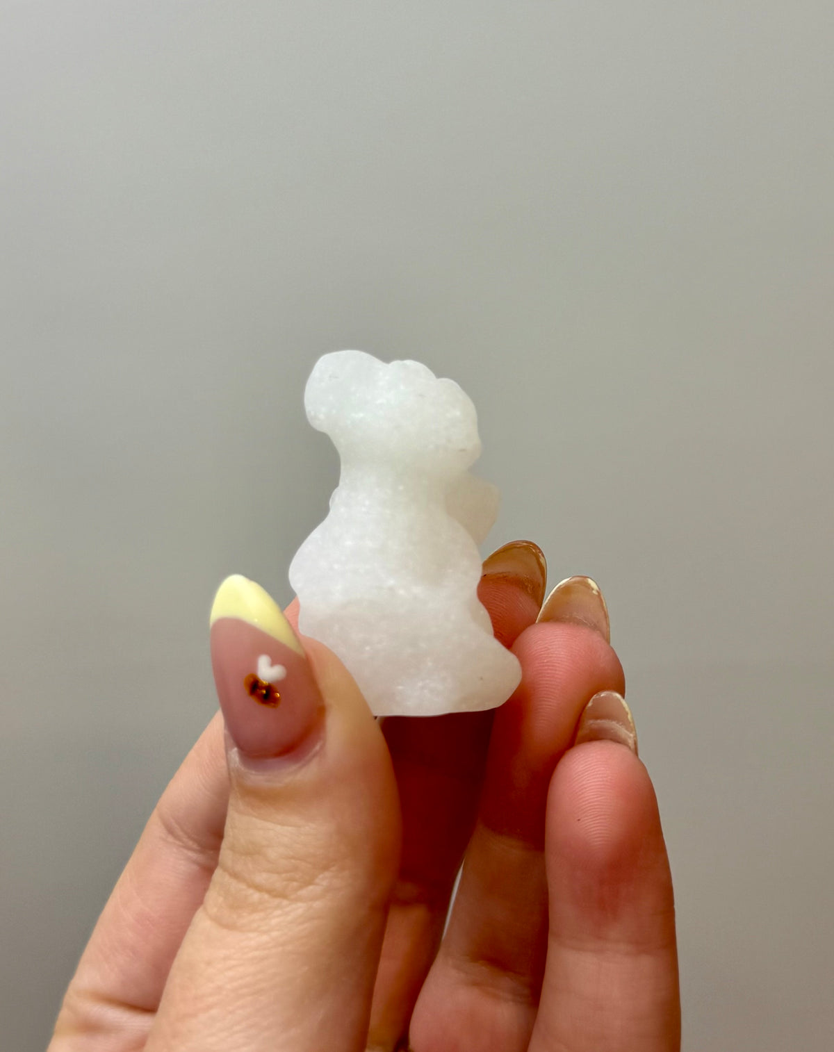 White jade dragon carving