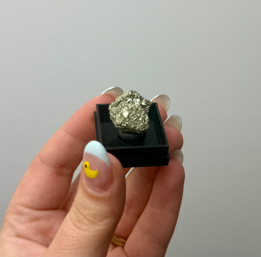 Pyrite thumbnail specimen