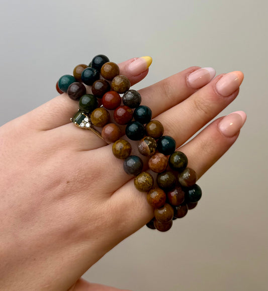 Ocean jasper bracelets