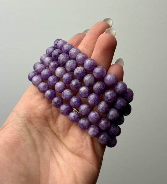 Lepidolite bracelets