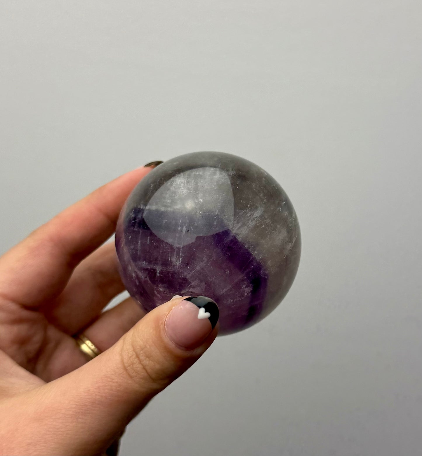 Amethyst sphere
