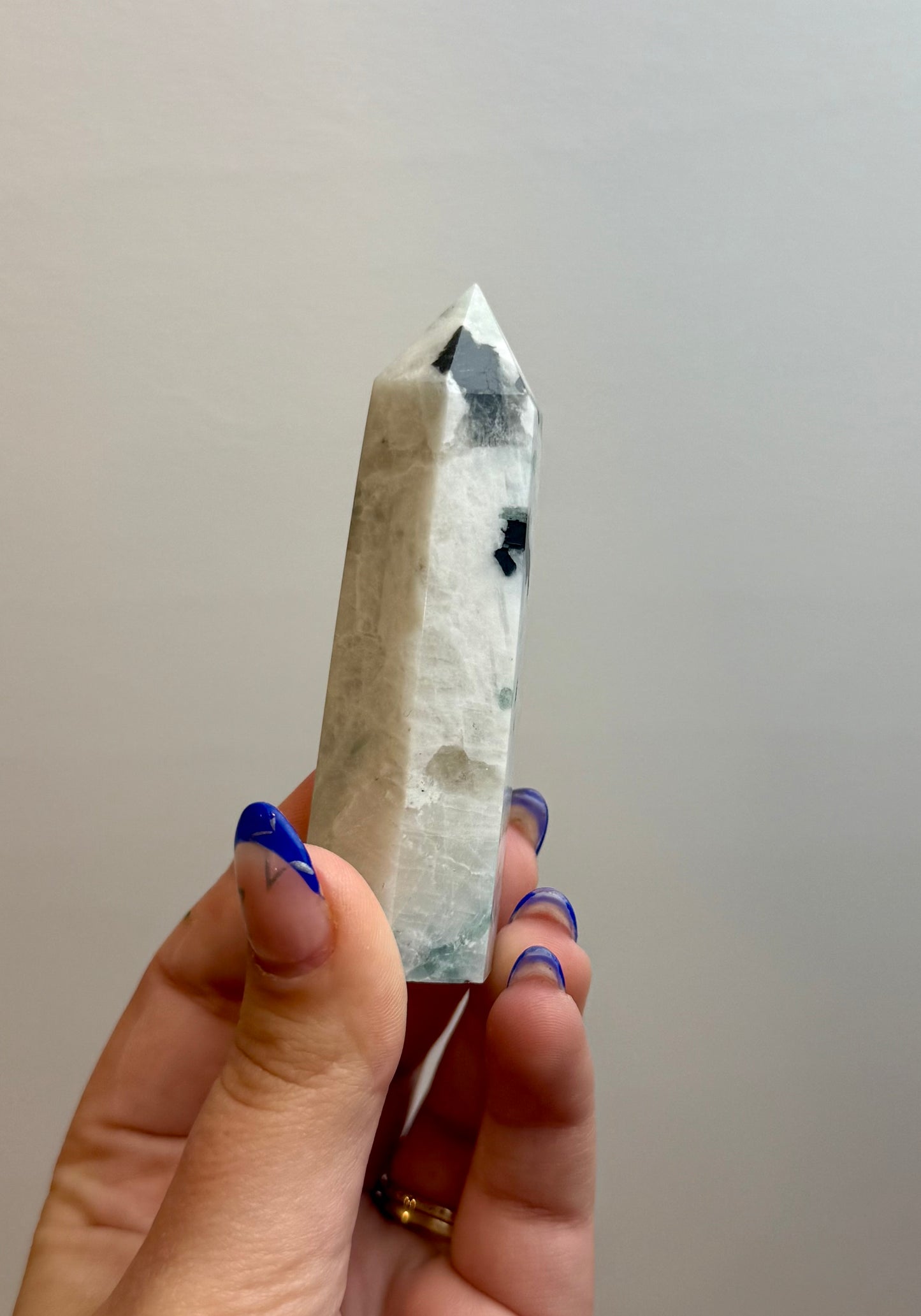 Rainbow moonstone tower