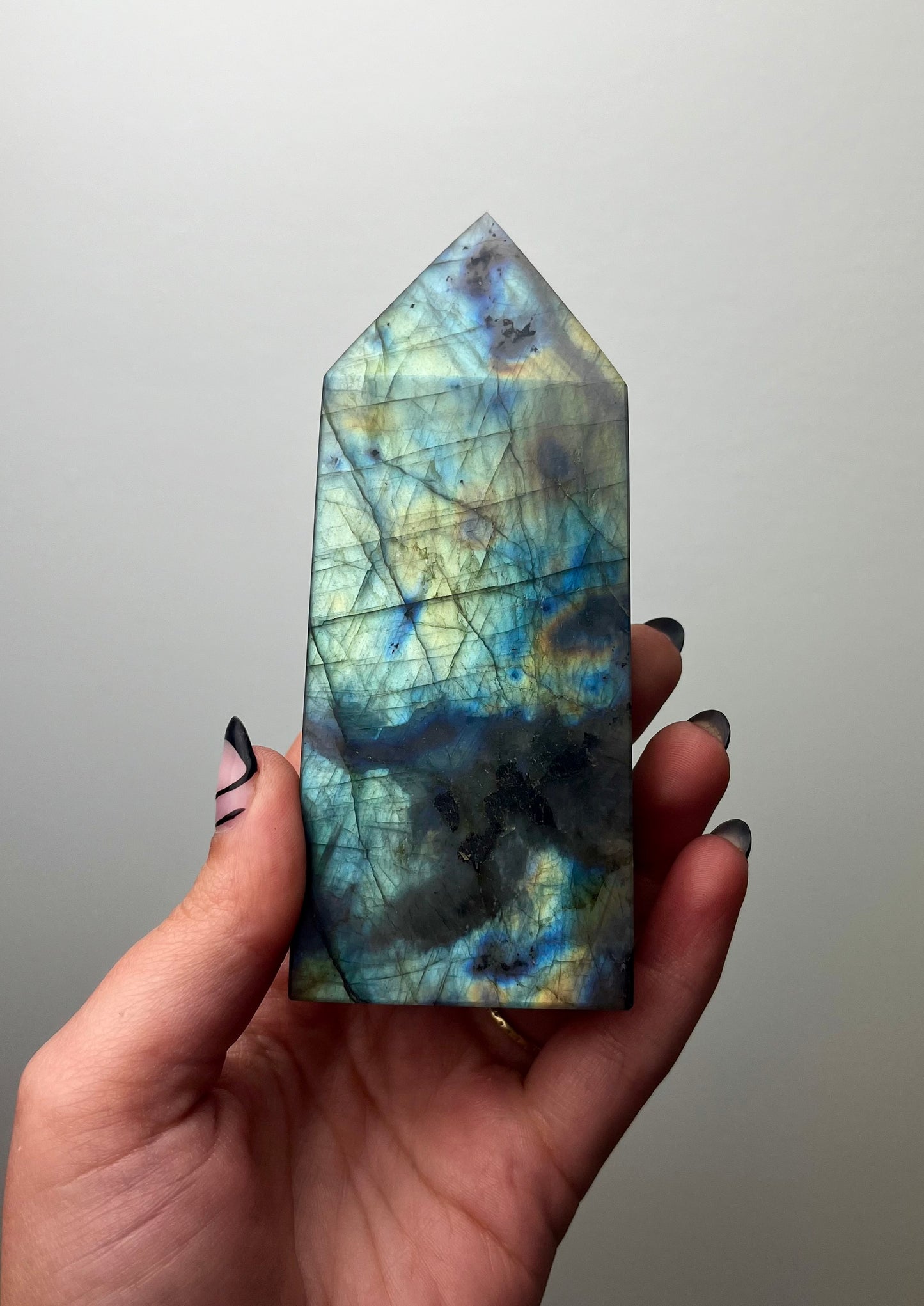 Labradorite tower