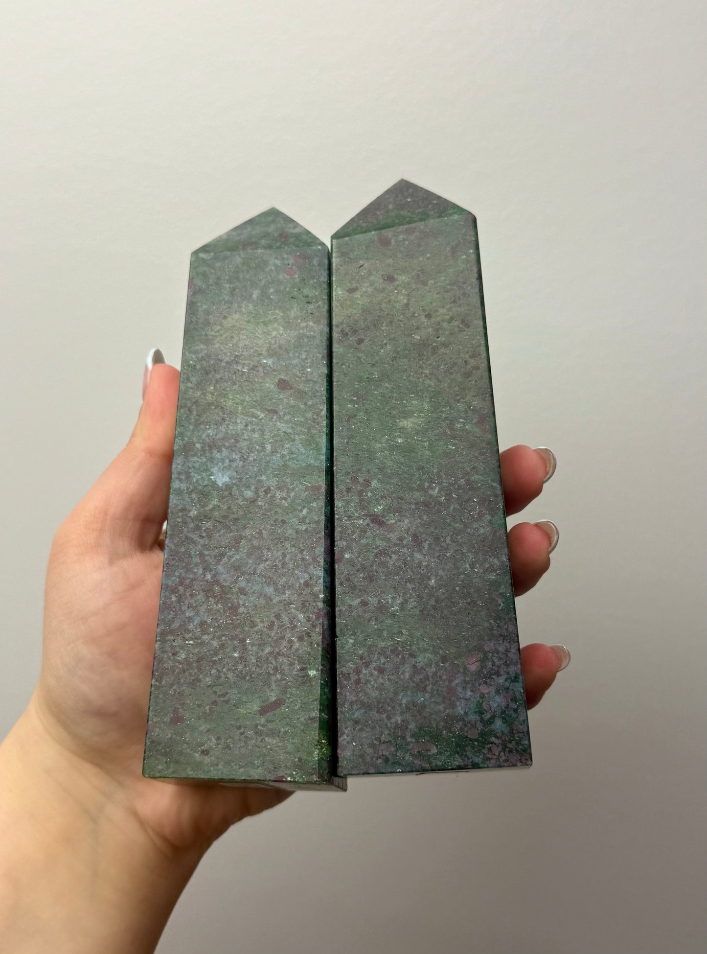 Ruby kyanite towers