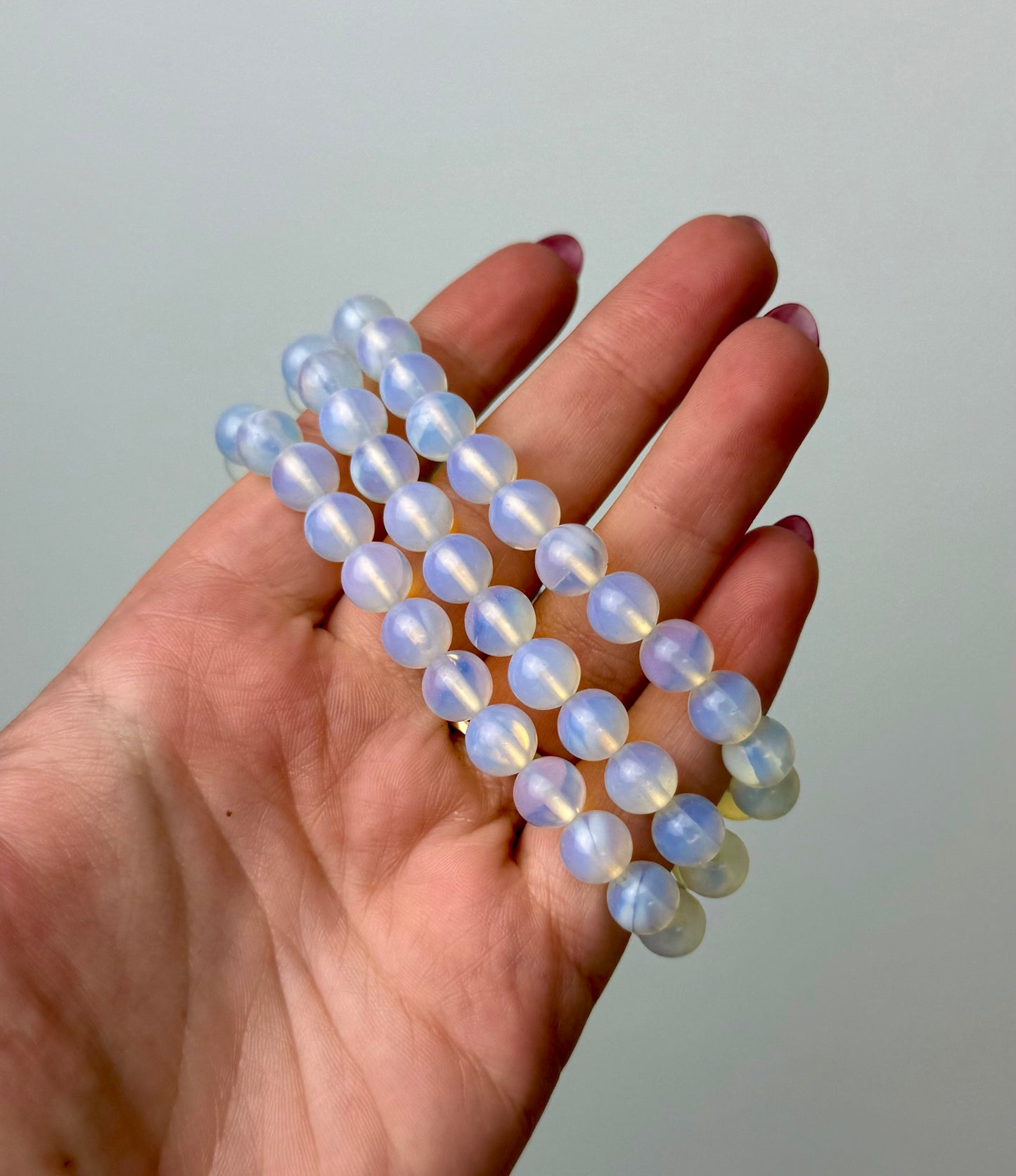 Man made material Opalite bracelets