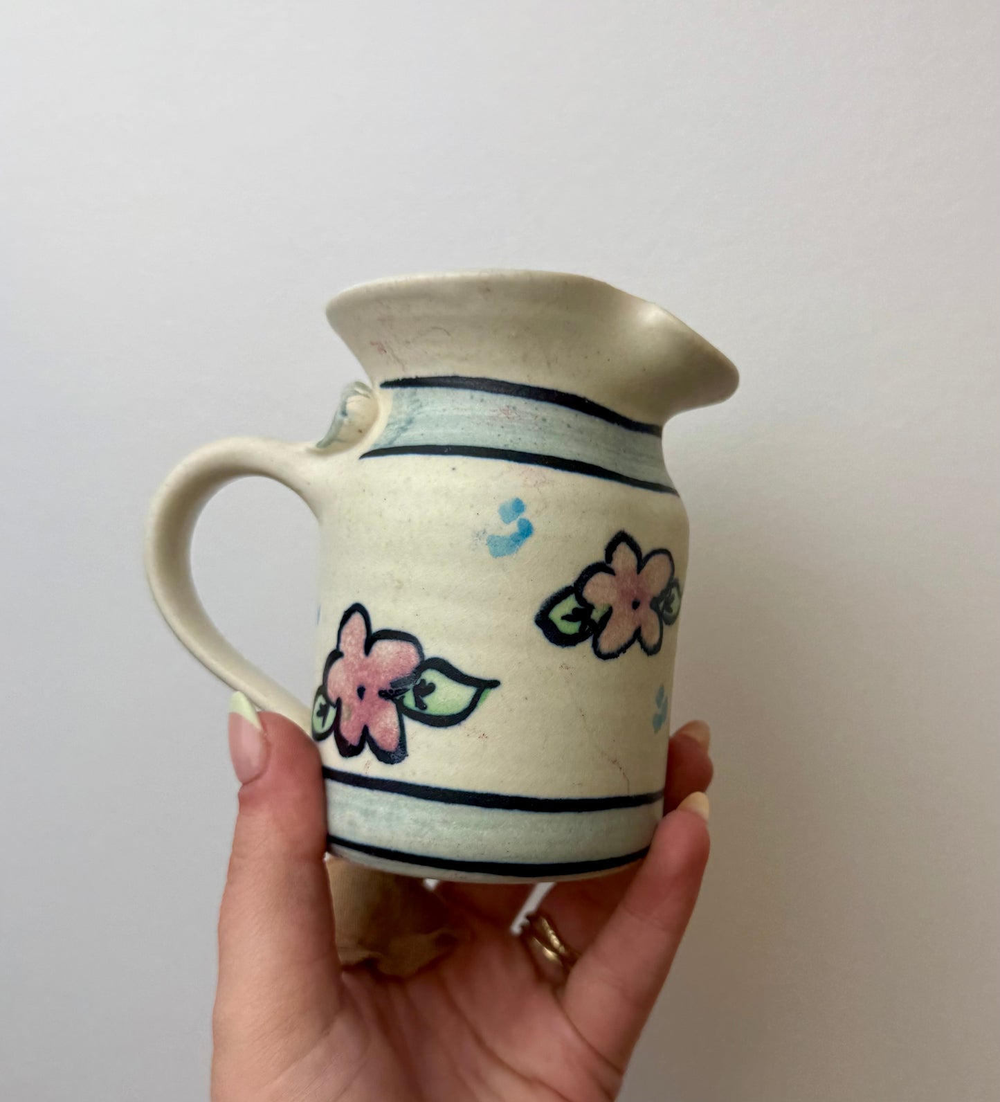 Flower pitcher thrifted find