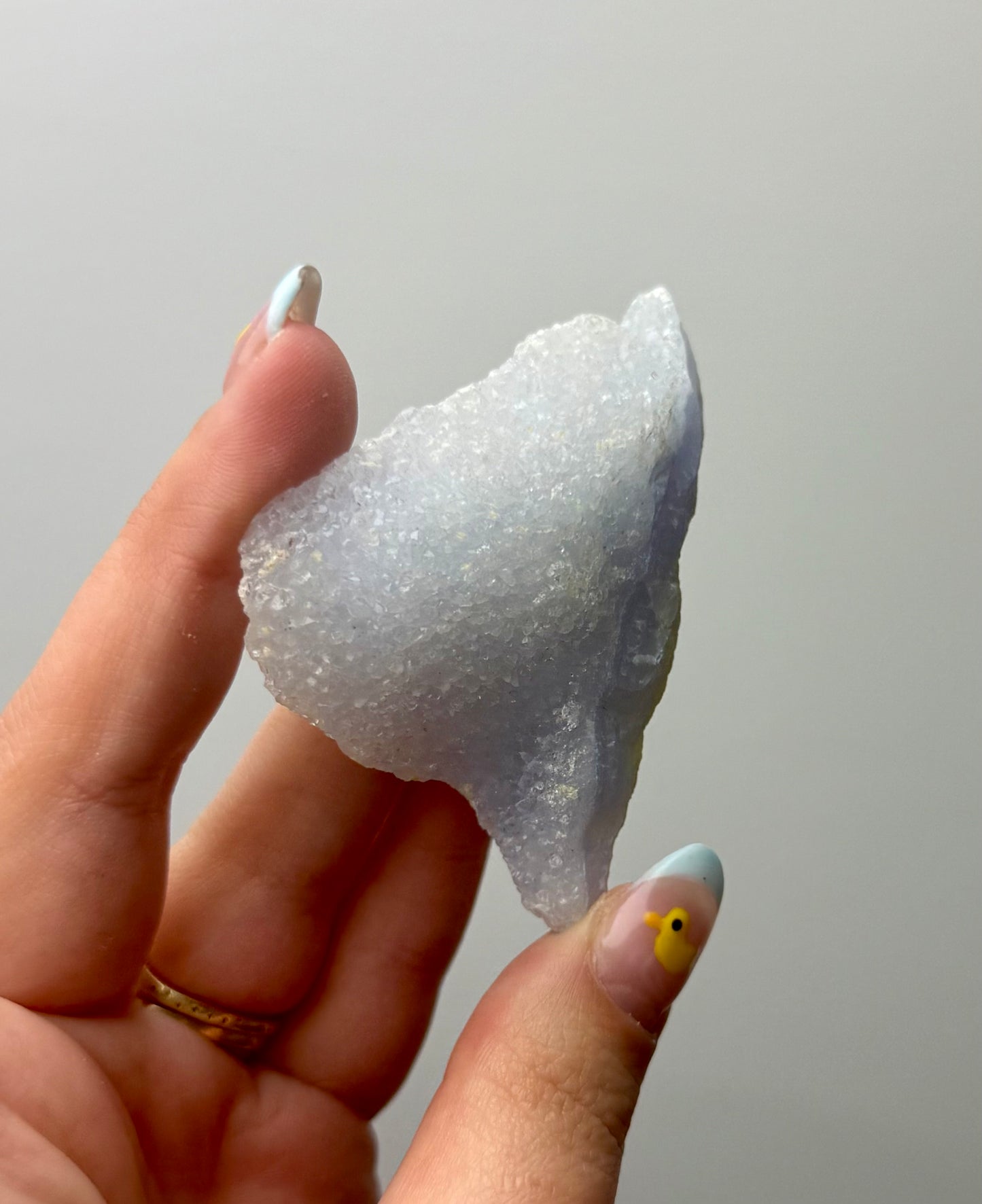 Blue lace agate raw