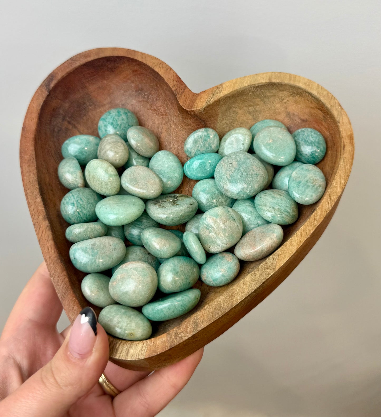 Amazonite tumbles