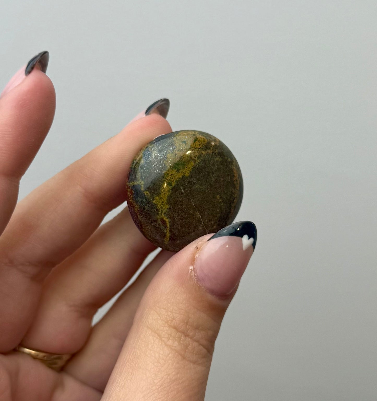 Ocean jasper flat stone