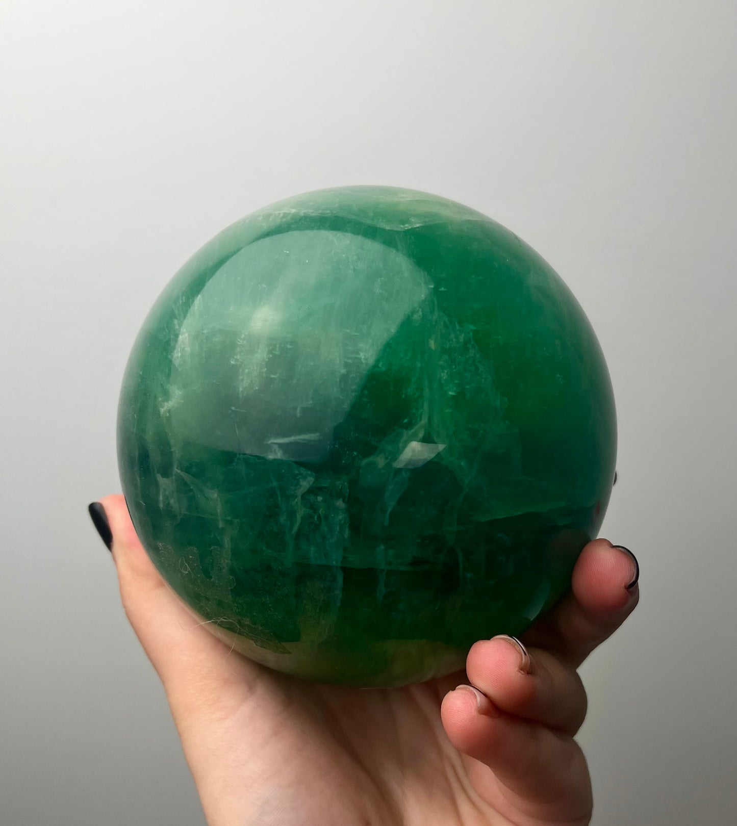 Fluorite sphere