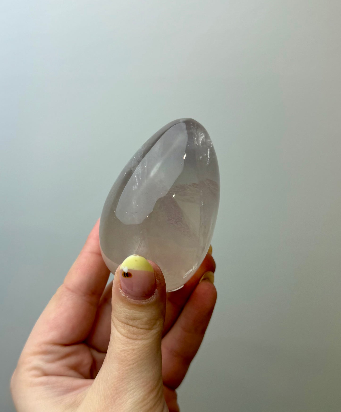 Light rose quartz egg B
