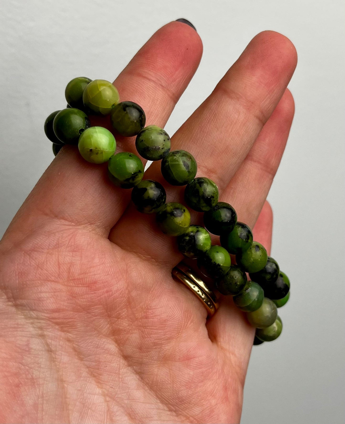 Jade bracelets