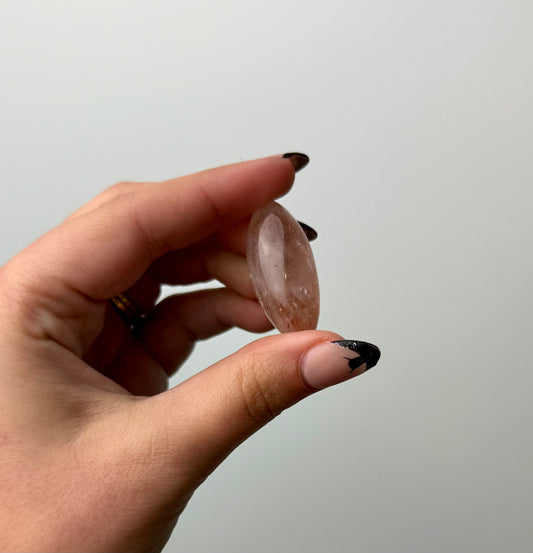 Fire quartz shiva tumble