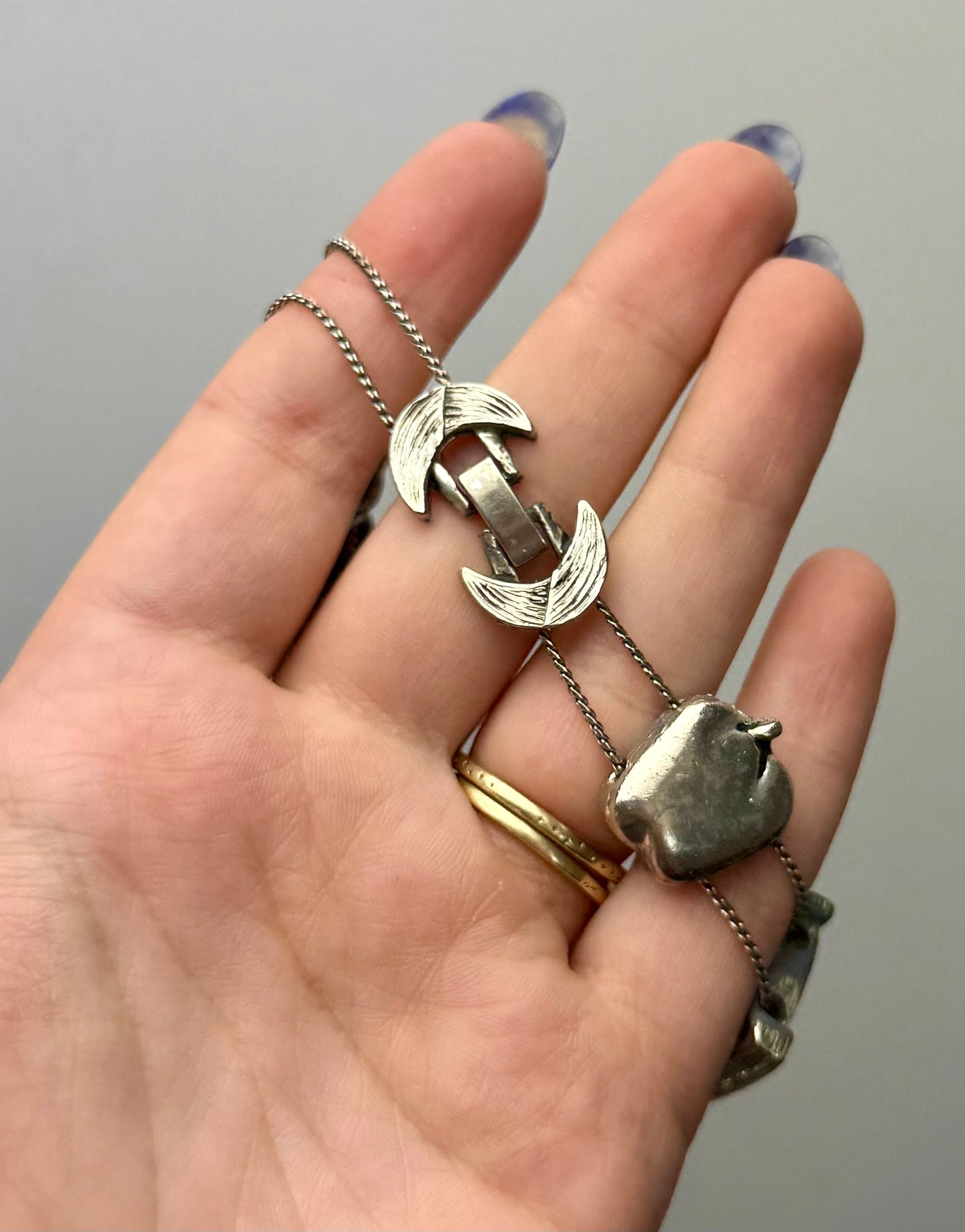 School/teacher charm bracelet thrifted find