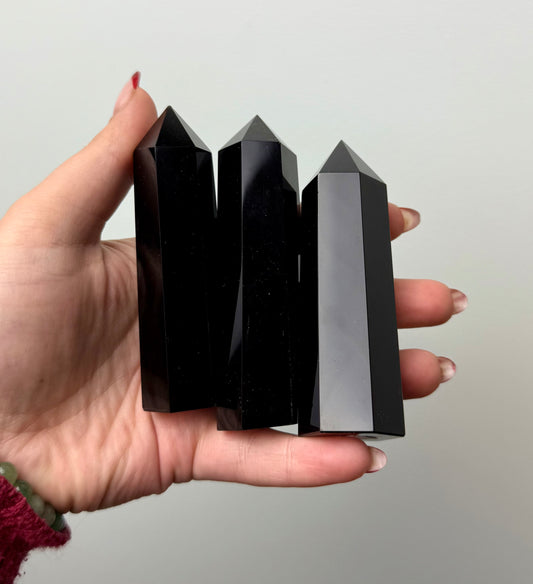 Obsidian towers