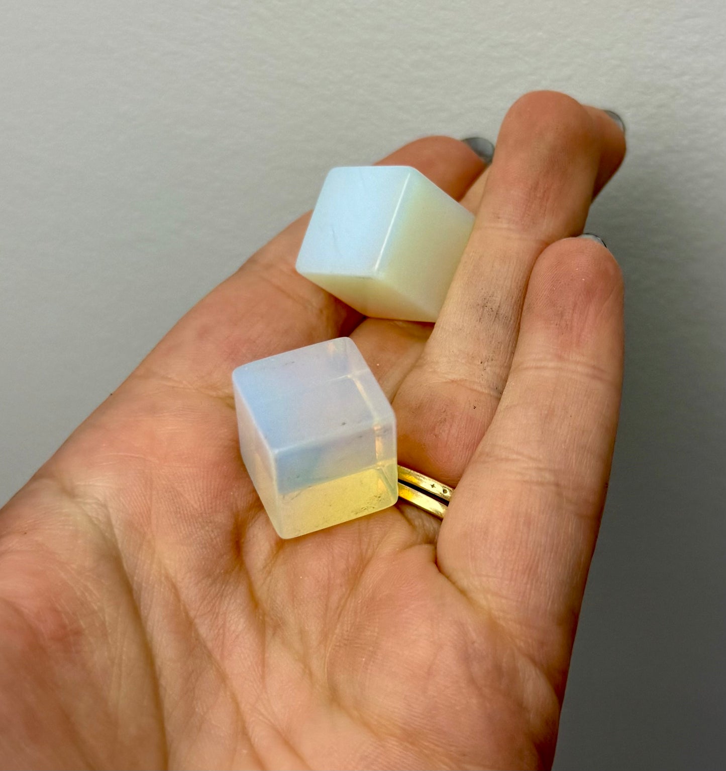 Man made Opalite cubes