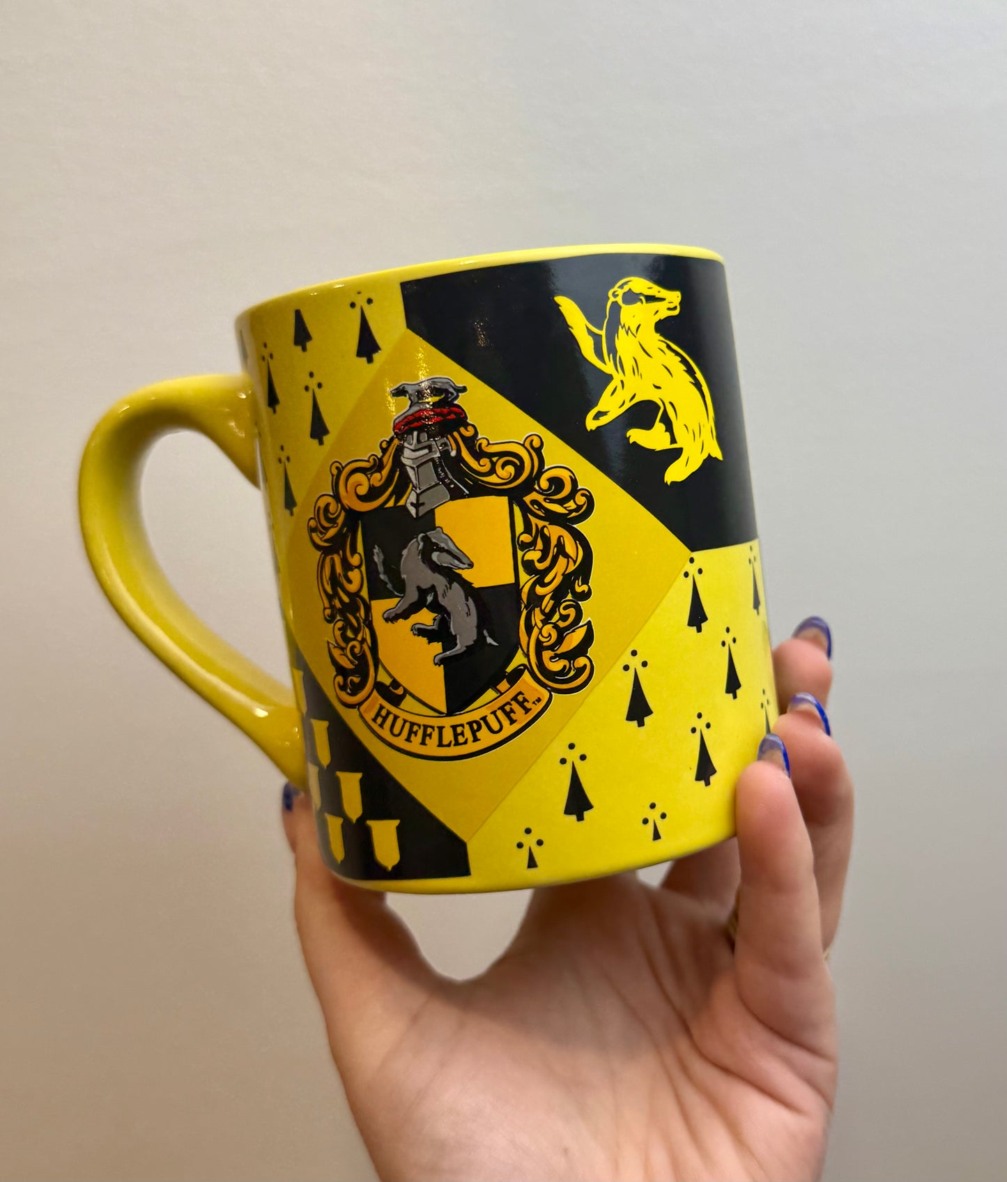 Hufflepuff Harry Potter mug thrifted find ￼