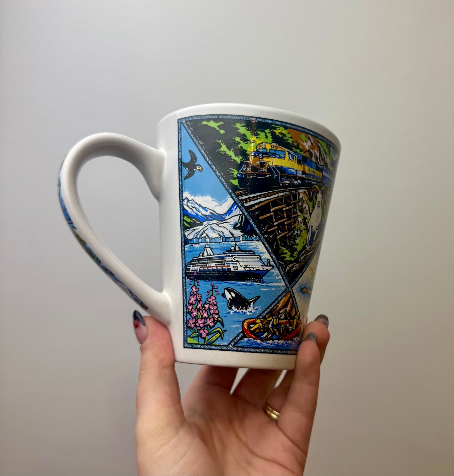 McKinley Explorer Alaska mug thrifted find