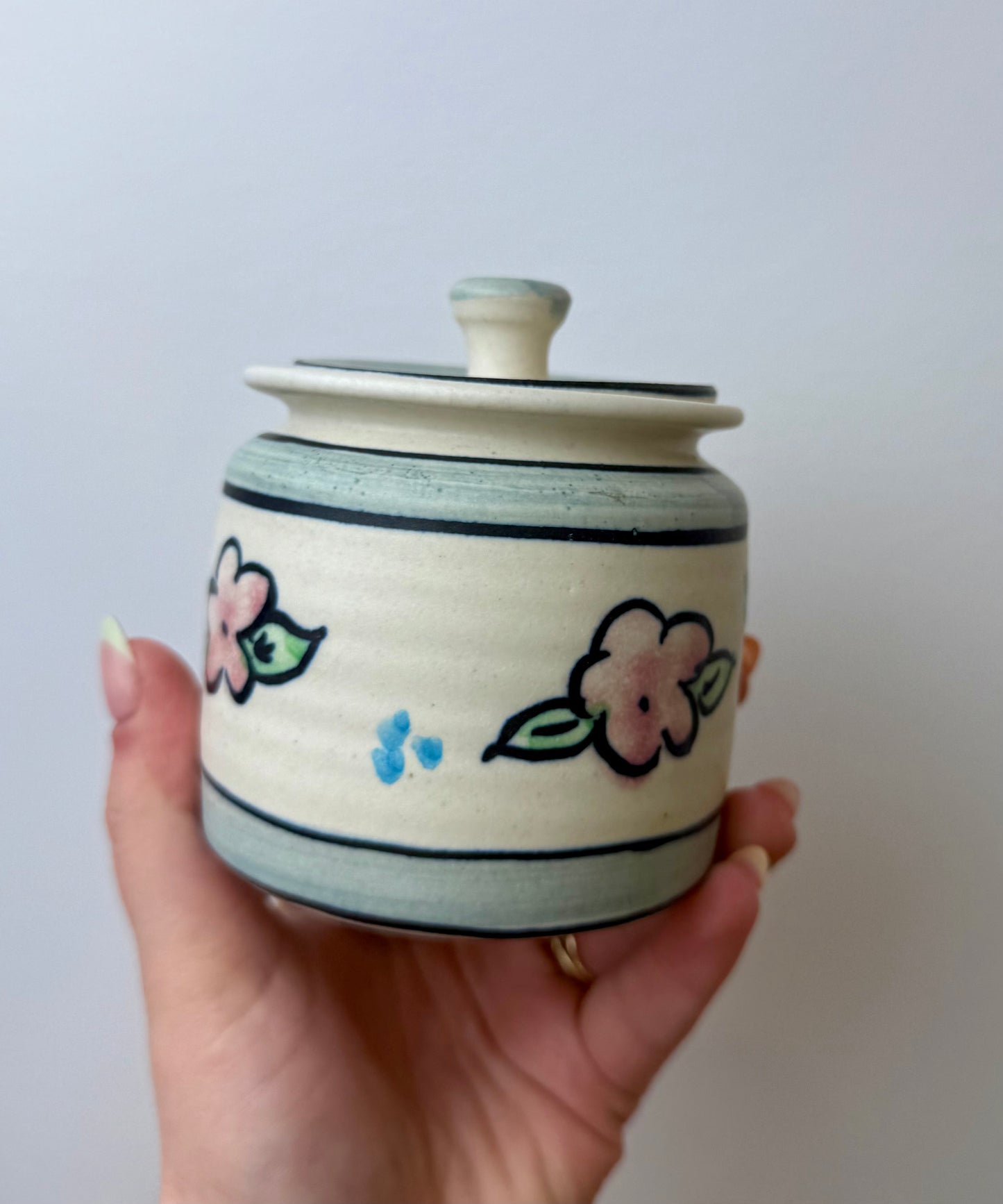Flower container thrifted find
