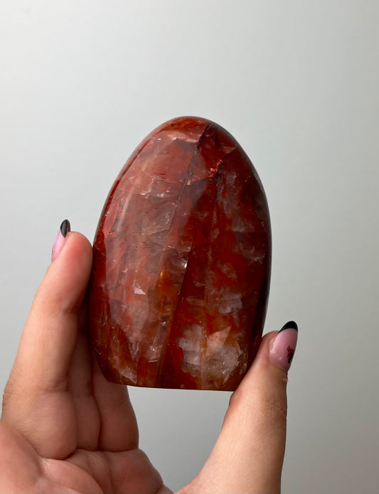 Imperfect fire quartz Freeform