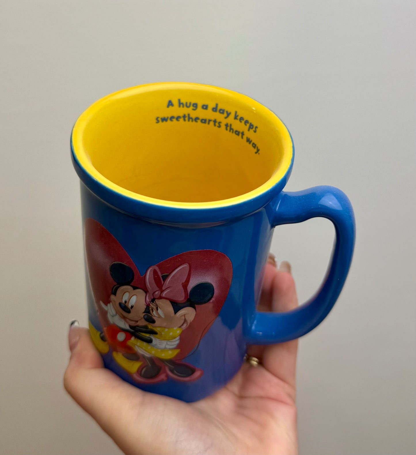 Mickey Mouse Disney mug thrifted find