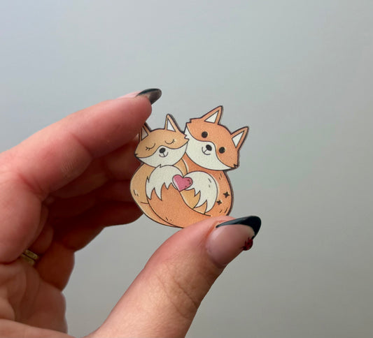 Foxes pin